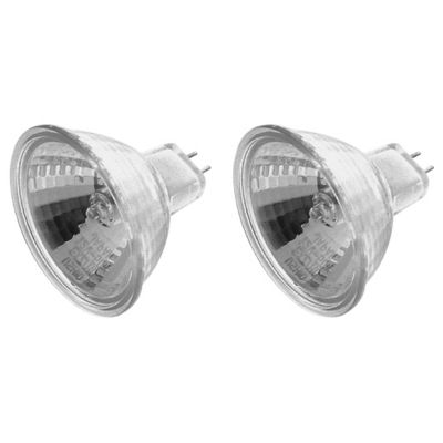 50W 12V MR16 GU5.3 Eurostar Halogen Clear NFL Bulb (Pack of 2) by Ushio America - Starlight Lighting USA and Canada